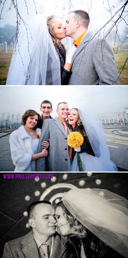 Esküvői stílus Caterina katya-kukusya és Sergey