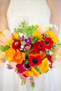 Esküvői virágkötészet részletesen rózsák