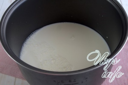 Olvasztott tej multivarka Redmond recept fényképpel (multipovar) Olvasztott tej multivarka Redmond recept egy fotó