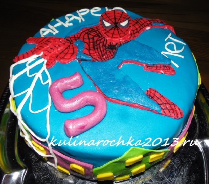 Cake Spider Man - főzni finom, szép és otthonos!