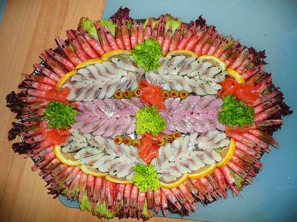 Dekoráció karácsonyi szeletelés haltál (lemez) Karácsonyi dekoráció szeletelés halétel