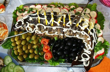 Karácsonyi dekoráció szeletelő halétel (New Year) Karácsonyi dekoráció szeletelés halétel