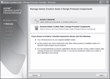 Telepítése Adobe InDesign - Adobe InDesign CS3