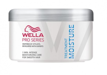 Hidratáló haj maszk nedvességet Wella pro series - vélemények, fényképek és ár
