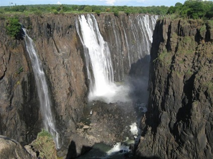 Victoria Falls mítoszok és a valóság a turistaparadicsom (Zambia és Zimbabwe)
