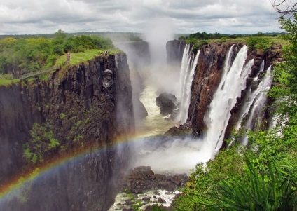 Victoria Falls (Zambezi folyó) fotó, érdekes tények, leírások