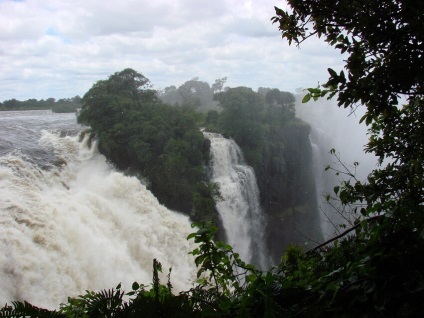 Victoria Falls (Zambezi folyó) fotó, érdekes tények, leírások