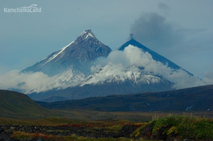 Vulkán Flat Tolbachik, kamchatkaland - túrák Kamcsatka