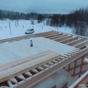 Téli építése frame ház 50 kép