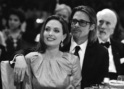 Brad Pitt tudtam egy nő a reflexió egy ember (Brad) Brad Pitt tudtam egy nő a reflexió egy ember