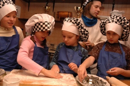 Gyermek főzés iskola, mesterkurzusok