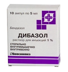 Dibazol - alkalmazás, utasítások, jelzések (alkalmazás) Dibazol - alkalmazás, oktatás, olvasás