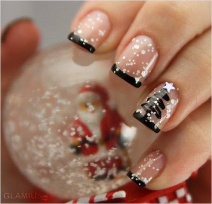 Nail design a New Year 2016 - újévi manikűr 2016 (fotók)