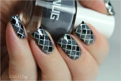 Nail design a New Year 2016 - újévi manikűr 2016 (fotók)