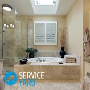 Tervezze meg csempézés a fürdőszobában, serviceyard-kényelmes otthon kéznél