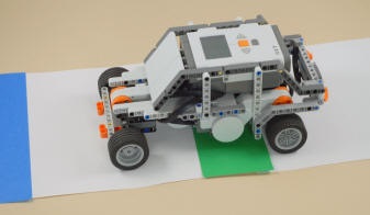 Versenyautó - Autobot „robot lego nxt 2