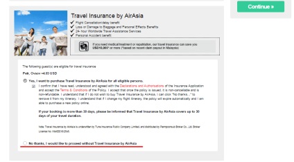 Hogyan vásároljon egy jegyet AirAsia weboldal, blog független utazási