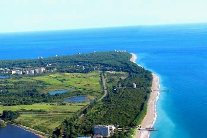 Melyik tengeren Abházia