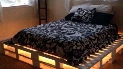 Ami egyszerű csinálni ágy a tálcák saját kezűleg