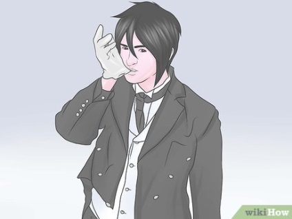 Hogyan készítsünk Sebastian Michaelis cosplay sötét komornyik