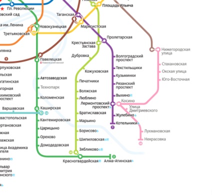 Hogyan Kozhukhovskaya metróvonal és mi teszi egyedivé