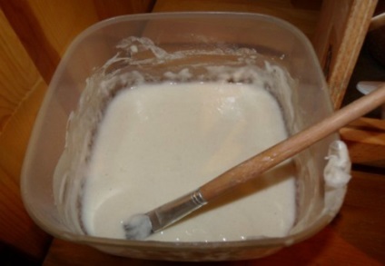 Hogyan kell főzni a paszta lisztből tapéta, hogyan kell főzni a tészta lisztből, vízből és keményítő
