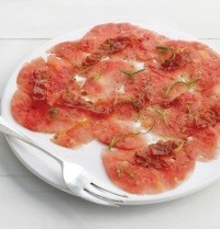 Carpaccio - elegáns és arisztokratikus (finomított) Carpaccio - elegáns és arisztokratikus