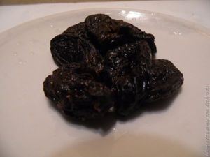 Párolt burgonya szilvát (burgonya) Burgonya párolt aszalt szilvával