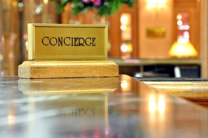 Concierge szolgáltatás a hotel - concierge szolgáltatás