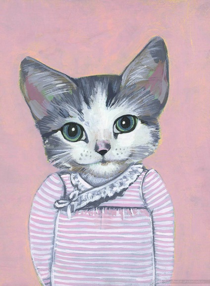 Macskák a ruhák fotoshtab - online magazin fotókkal