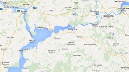 Ahol a folyó ömlik a Kama (Kama ömlik a Volga) Ahol a folyó ömlik a Káma