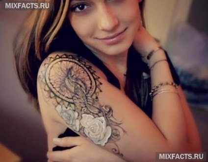 Dreamcatcher tetoválás jelentését és fotók