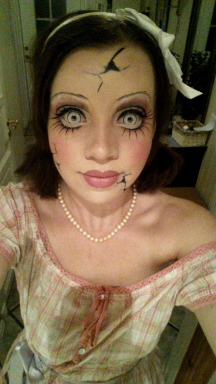 Make-up baba a halloween