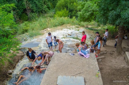 Mashuk, dip, virág park, tó Tambukan - Pjatyigorszk