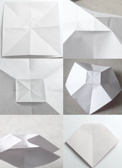 Origami papír íj