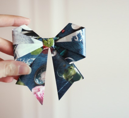 Origami papír íj