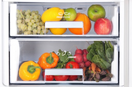 Feltételek élelmiszer tárolására hűtőszekrényben