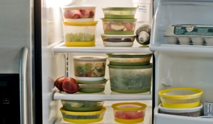 Feltételek élelmiszer tárolására hűtőszekrényben