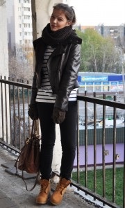 Abból, amit viselni Timberland csizma (25 fotó) A művészet az, hogy egy nő