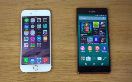 Összehasonlítása Sony Xperia x vs Apple iPhone 6s - két méltó okostelefonok