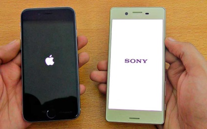 Összehasonlítása Sony Xperia x vs Apple iPhone 6s - két méltó okostelefonok
