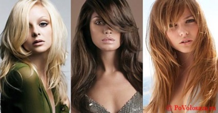 Hajvágás, hogy sűrű haj különböző hosszúságú fotókkal