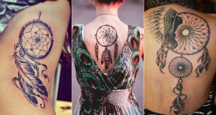 Dreamcatcher tetoválás, fotó és annak jelentősége