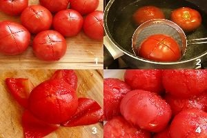 Paradicsomleves gazpacho klasszikus körökre fotó-recept