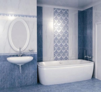 Lehetőségek szóló csempe fürdőszoba tervezés, fénykép, kis méret