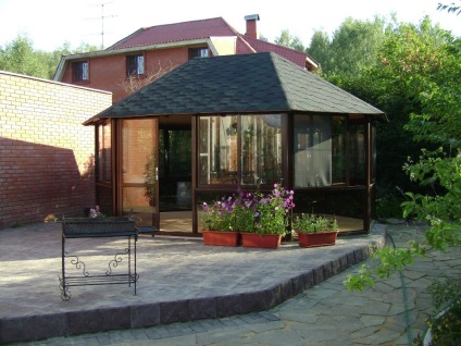 Típusú pavilonok - 50 kép a legjobb tervez a modern pavilonban (fotó) Típusú pavilonok - 50 kép a legjobb tervez a modern pavilonban