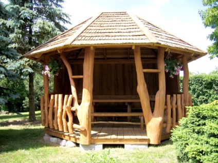 Típusú pavilonok - 50 kép a legjobb tervez a modern pergolák (arbors) Típusú pavilonok - 50 kép a legjobb tervez a modern pavilonban