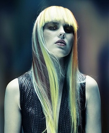 Hair színes szálak - válassza ki stílusát! (Színes hajtincseket) Hair színes szálak - válassza ki stílusát!
