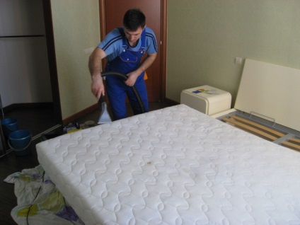 Vegytisztítás matracok otthon