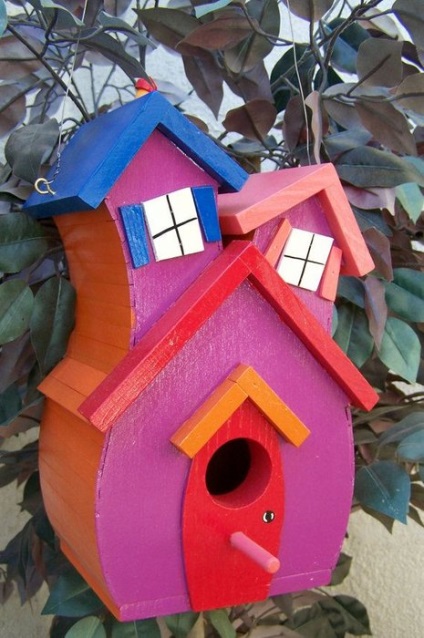 27 birdhouses, amelyek képesek, hogy egy mosolyt